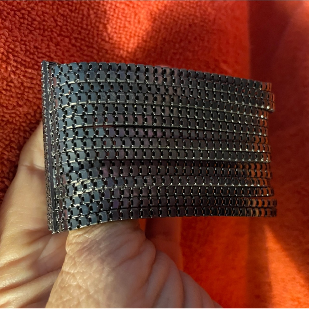 Gunmetal Gray Gladiator Metal Bracelet